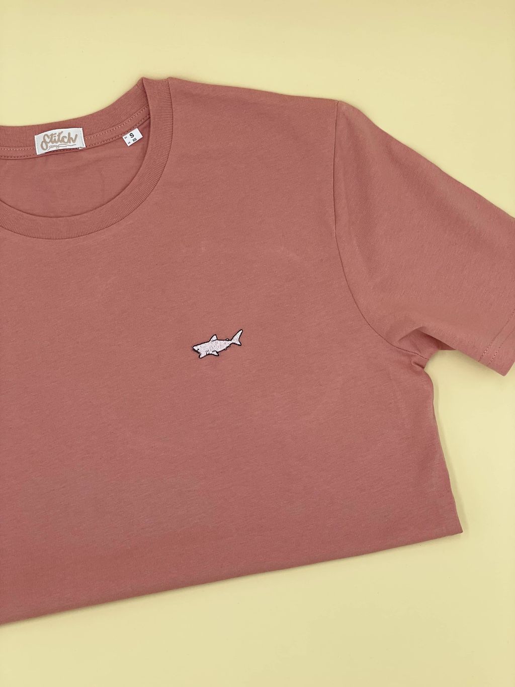 T-shirt Pink Shark